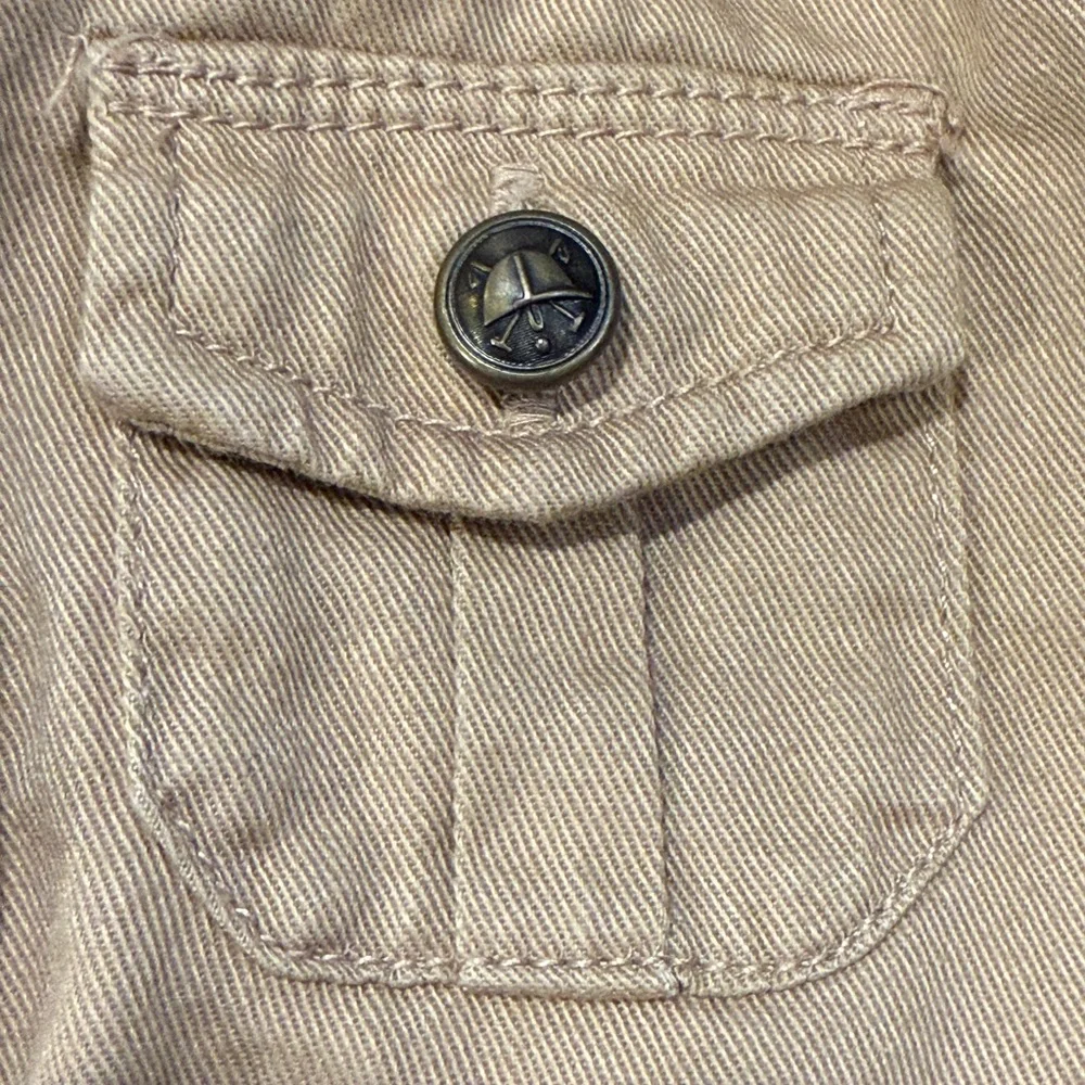 Ralph Lauren Khaki Cotton Long Sl Dress